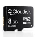 Cloudisk Micro SD 8 GB MicroSDHC Luokka 10 Musta Valokuvien, Videoiden, Musiikin ja Asiakirjojen Tallentamiseen sekä Tietojen Siirtoon 2