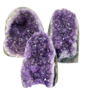 Cluster di cristallo di ametista naturale 1–1,2 kg pietra irregolare minerale viola decorazione per interni campione da collezione 2