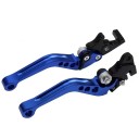 CNC aluminiowe dźwignie hamulca i sprzęgła do motocykli 22 mm kierownice Uniwersalne kolorowe wykonanie Wytrzymałe aluminiowe dźwignie do modyfikacji 4