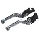 CNC aluminiowe dźwignie hamulca i sprzęgła do motocykli 22 mm kierownice Uniwersalne kolorowe wykonanie Wytrzymałe aluminiowe dźwignie do modyfikacji 5
