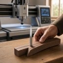 CNC γραφικές φρέζες 20° x 0,1 mm Σετ 10 τεμ Καρβιδωτές V-φρέζες Στελέχους 3,175 mm Μήκος 33 mm Ασημί Για λεπτό γραφικό 3