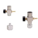 CO2-flasketrykregulator med adapter 2