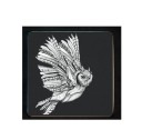 Coaster with Animal Drawing Motif 6