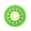 Coaster with Fruit Pattern 2