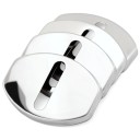 Cobrimentos de aço inoxidável para fechaduras de portas para VW 4 pcs 2