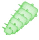 Cobrimentos retangulares de silicone para tigelas 6 pcs 6