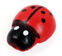 Coccinelle di legno autoadesive 100 pz 2