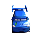 Coche de juguete de aleación 1:55 Disney Pixar Cars 3 DJ Modelo de metal Inglés Tuning coche Personaje de película Juguete para niños Coche 2
