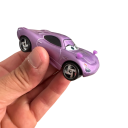 Coche de juguete de aleación 1:55 Disney Pixar Cars 3 Holley Shiftwell, modelo de metal, coche espía inglés, personaje de película, juguete 2