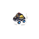 Coche de Policía Infantil para niños y niñas a partir de 1 año Juguete seguro para niños pequeños Regalo para niños de 1 a 3 años Vehículo para el desarrollo motor 4