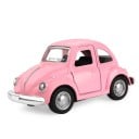 Coche retro para niños Modelo redondeado de un vehículo clásico de aleación metálica y plástico con carrocería brillante Dimensiones 10,5 x 2