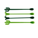 Cocktail Spoons with Cactus 6 pcs 10
