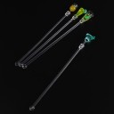 Cocktail Stirrers with Decoration 5 pcs 5