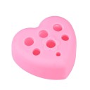 Cœur en silicone pour le nettoyage des pinceaux 14