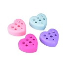 Cœur en silicone pour le nettoyage des pinceaux 6
