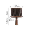Coffee Grounds Cleaning Brush 14.5 x 10.5 cm Wooden Brush with Nylon Bristles for Cleaning Work Surfaces Barista Accessory 2