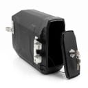 Coffre à outils moto gauche verrouillable avec clés 330,5 x 191 x 101 mm en plastique noir pour montage sur support de valises latérales de moto 4