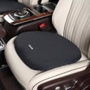 Cojín para automóvil con espuma viscoelástica almohada ergonómica aproximadamente 42 × 42 × 3,5 cm suave respaldo del asiento complemento de interior del vehículo 4