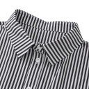 Col faux pour femmes rayé Col amovible Col décoratif élégant pour pull blouse robe Accessoire de mode 4