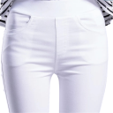 Colanți elastici subțiri pentru femei, cu buzunare. Colanți casual confortabili pentru fiecare zi. Pantaloni strâmți la modă pentru oraș și acasă. 2