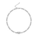 Colar choker feminino com borboleta 1