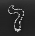 Colar choker feminino com borboleta 3