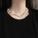 Colar choker feminino com borboleta 6