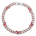 Colar choker feminino com borboletas 2