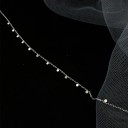 Colar choker feminino com pendentes D543 3