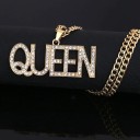 Colar com pendente rainha e rei 4