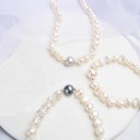 Colar de pérolas para senhora G487 1