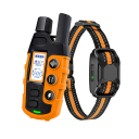 Colar de treino eléctrico para cães 2–54 kg com controlo remoto à prova de água Recarga Colar Vibração Som Choque Treino de animais de estimação 10