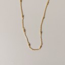 Colar Dourado para Senhora G456 5