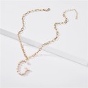 Colar feminino com a letra A2664 9