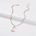 Colar feminino com a letra A2664 20