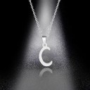 Colar feminino com a letra D130 5