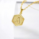 Colar feminino com a letra D182 S