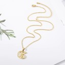 Colar feminino com a letra D209 5