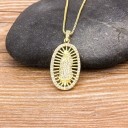 Colar feminino com a Virgem Maria 7