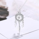 Colar feminino com apanhador de sonhos 5