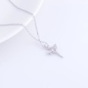 Colar Feminino com Bailarina G607 4