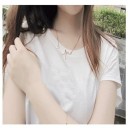 Colar feminino com batimento cardíaco D312 4