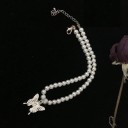 Colar feminino com borboleta D57 12