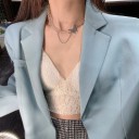 Colar feminino com borboleta D57 4