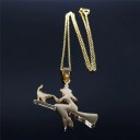 Colar feminino com bruxa 8