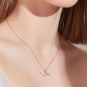 Colar feminino com cauda de sereia D651 3