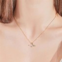 Colar feminino com cauda de sereia D651 5