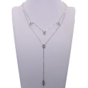 Colar feminino com caveiras 2