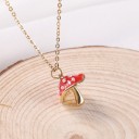 Colar feminino com cogumelo 5