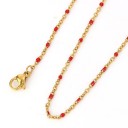 Colar feminino com contas 4